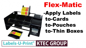 FLex-Matic Pouch, Envelope, Bag, Sleeve Labeller up to 4mm thick