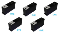 5 pack Black Dye Ink Cartridge (28ml) for the Primera LX900e / RX900e printer