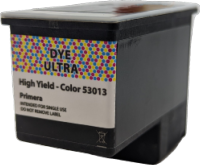 53013  ULTRA DYE INK black black and vibrant colours LX600e LX610e LX910e 1 piece