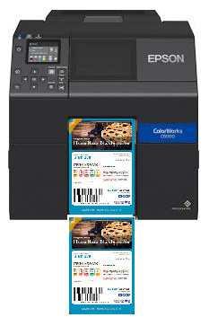 Epson ColorWorks C6000AeMK -ENHANCED FOR MATT LABELS  4" Durable Colour Label Printer + Guillotine + on-site free warranty - CALL FOR SAMPLES AND PACKAGE DEAL 01527 529713