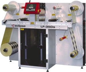 LF350s 350mm digital label cutting and finishing with laminator