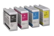 ONLY FOR THE MK PRINTER -Deal - Rainbow ink set CYM+MK enhanced matt black  80ml each tank for the Epson C6000AeMK and C6500AeMK label printers