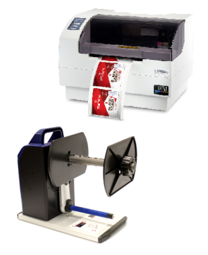 Package Deal -Primera LX600e Colour Label Printer  + 3 year warranty + RW7 rewinder