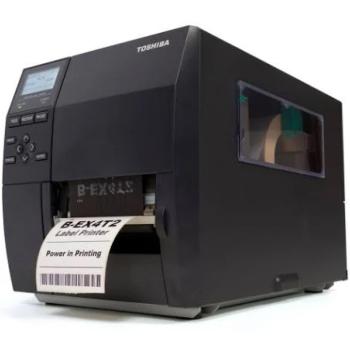 Toshiba TOSH-EX4-600-T2F 600 dpi Label Printer Metal Industrial