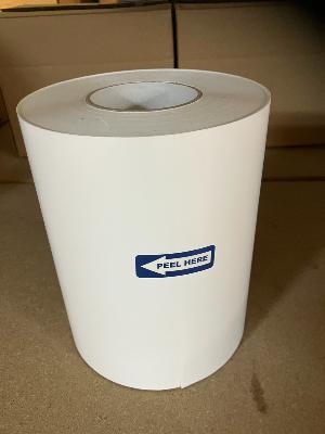 Satin white ink jet polyester roll 220mm x 120M lot of 1 roll