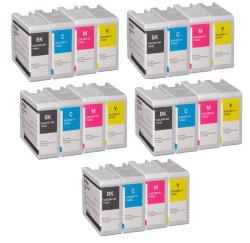 Bukl Deal - 5 sets (20 inks) (80ml each tank ) for the Epson C6000 / C6500 printers